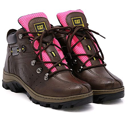 bota de segurança feminina caterpillar