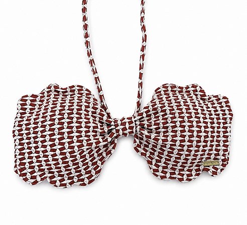 Top Nuvem Malte Cherry (calcinha não inclusa) um