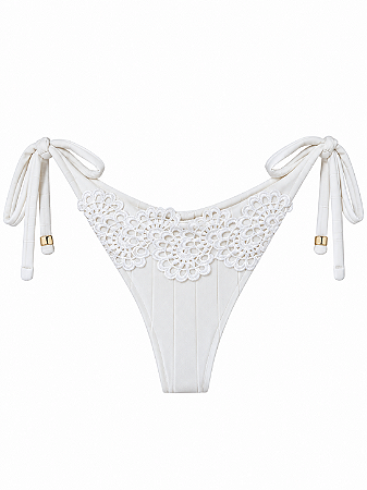 Calcinha Lacinho Aspen Off White (BUSTO NÃO INCLUSO)