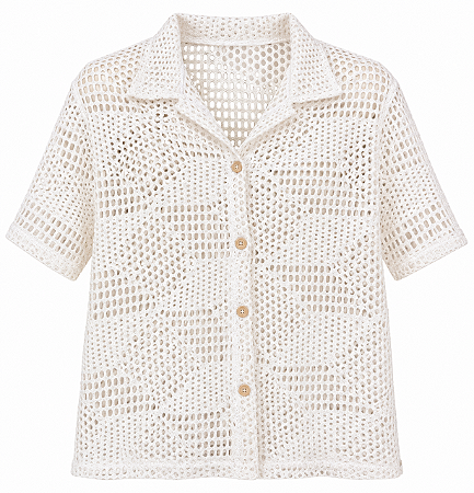 Camisa Marrocos renda
