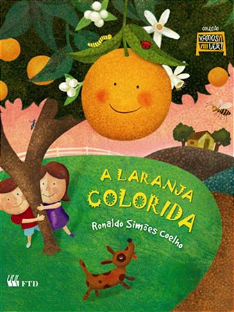 A laranja colorida