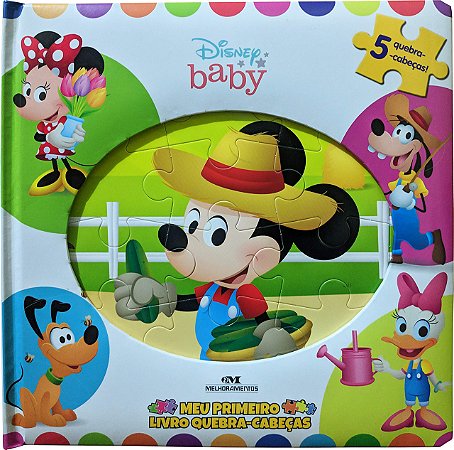 Disney Baby - Meu Primeiro Livro Quebra-Cabeças