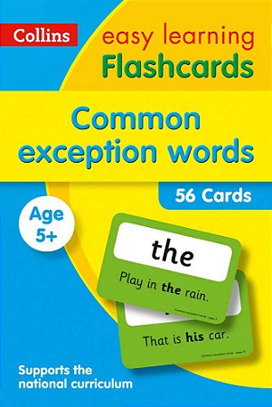 Common Exception Words Flashcards