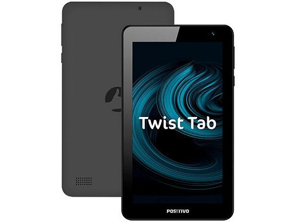 Tablet Positivo Twist Tab T770B - Android Oreo Go Edition, 32GB, Tela de 7”, Cinza