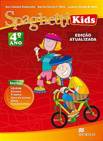 Spaghetti Kids Ed. Atualizada Student's Pack-4