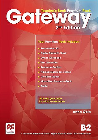 Gateway 2nd Edition B2 Teacher's Book Premium Pack