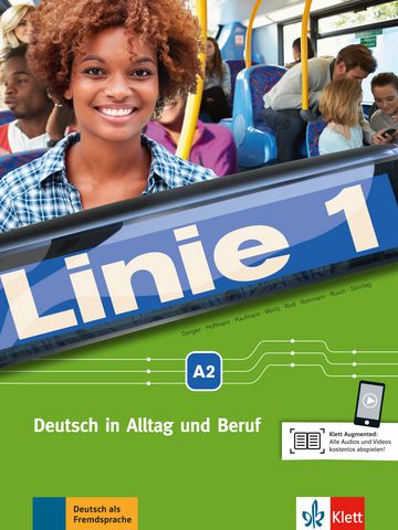 Linie 1, Kurs- Und Übungsbuch Gesamt + MP3 + Videoclips - A2