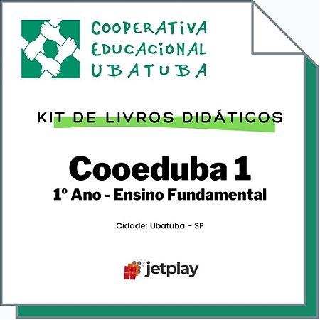 Conjunto de Livros Didáticos - Escola Cooeduba - 1º Ano