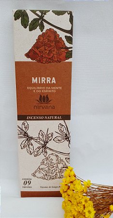 Incenso Natural Nirvana - Mirra