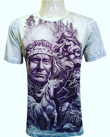 CAMISETA INDIANA - INDIO NATIVOS UNISSEX