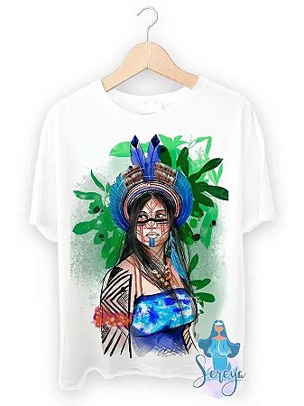 Camiseta Cabocla Jurema Unissex Poliester