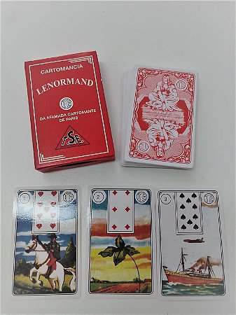 Baralho Cartomancia Lenormand c/ 36 cartas