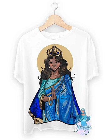 Camiseta Santa Sara Unissex Algodão