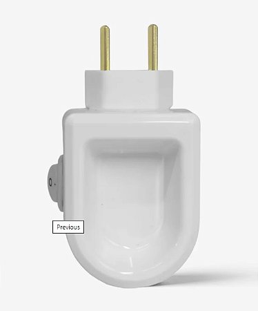 Aromatizador Difusor Elétrico De Aroma Tomada Plástico Branco Bivolt