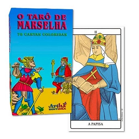 Tarô de Marselha Completo 78 cartas
