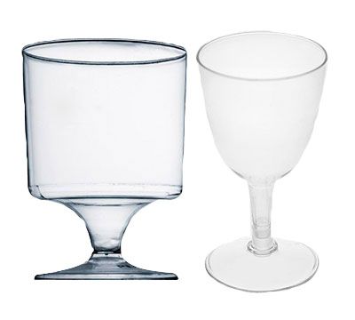 TAÇA EM ACRÍLICO VINHO E SOBREMESA (DIVERSAS CORES)