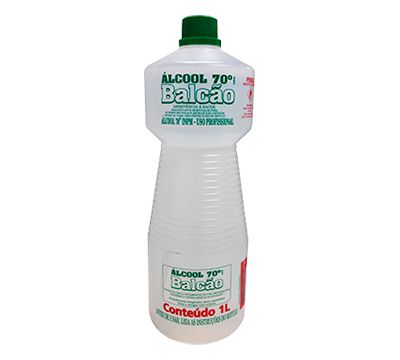 ALCOOL 70% PARA LIMPEZA