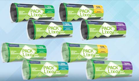 SACOS PARA LIXO OXIBIODEGRADÁVEIS