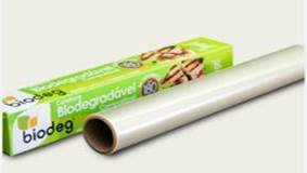 ROLO BIODEG 30 CM - CELOFANE BIODEGRADÁVEL COMPOSTÁVEL