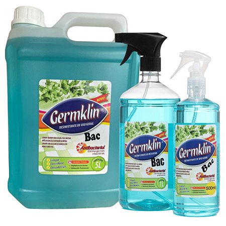 Germklin Bac - Limpador Diário Bactericida - Lumazil
