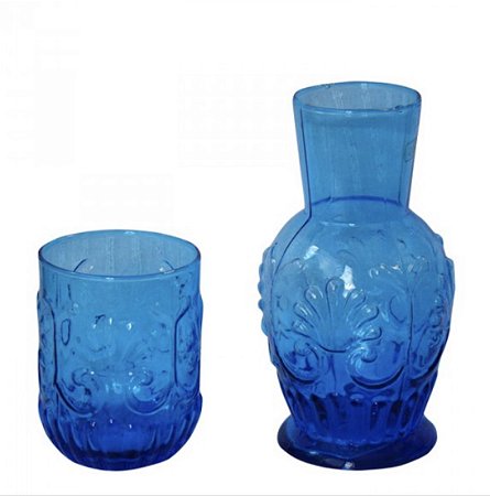 MORINGA DE VIDRO - AZUL COBALT