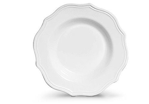 CONJUNTO DE 6 PRATOS FUNDO ALGARVE BRANCO