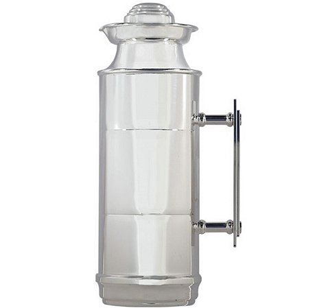 GARRAFA TÉRMICA REVESTIDA EM PRATA 1L