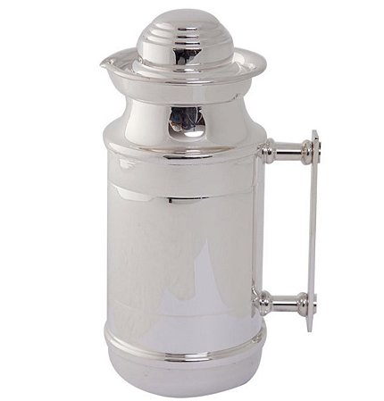GARRAFA TÉRMICA REVESTIDA EM PRATA 500ML