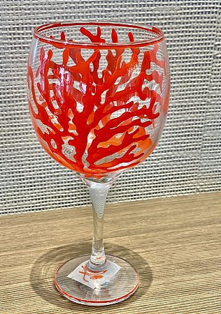 TAÇA PARA GIN SAINT TROPEZ CORAL VERMELHO