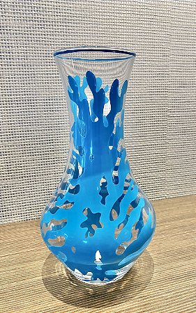 JARRA / DECANTER SAINT TROPEZ CORAL - AZUL TURQUESA