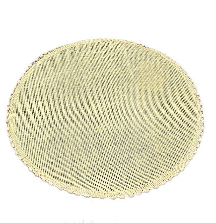 JOGO AMERICANO REDONDO ORNATO BEGE