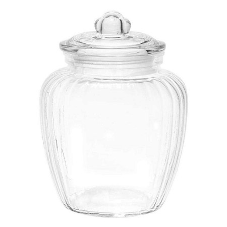POTE DE VIDRO HERMÉTICO - 1,9L