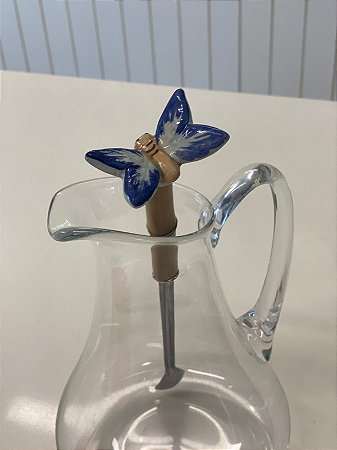 COLHER BAILARINA - BORBOLETA AZUL