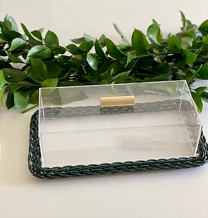 PORTA FRIOS E FRUTAS TRANCOSO COM TAMPA P - VERDE MUSGO