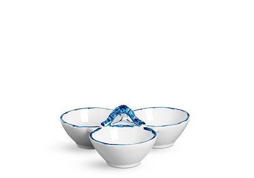 PETISQUEIRA COM 3 DIVISÓRIAS - BAMBU AZUL