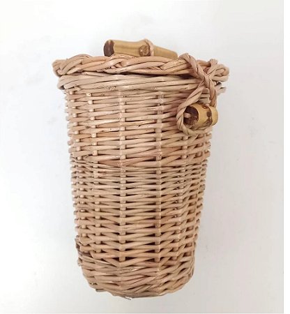 PORTA REQUEIJÃO DE VIME NATURAL