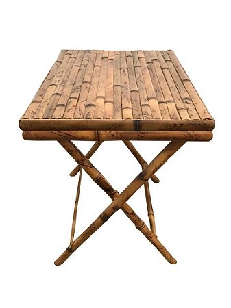 MESINHA DOBRÁVEL DE BAMBU TIGRADO