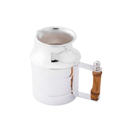 LEITEIRA PRATA ALÇA BAMBU