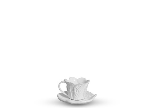 XÍCARA DE CAFÉ COUVE BRANCO COM PIRES