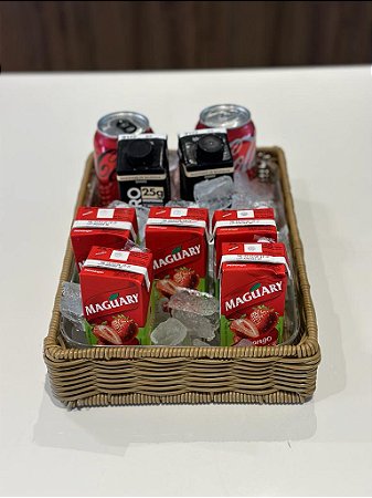 APOIO PARA BEBIDAS TRANCOSO M - VIME CARAMELO