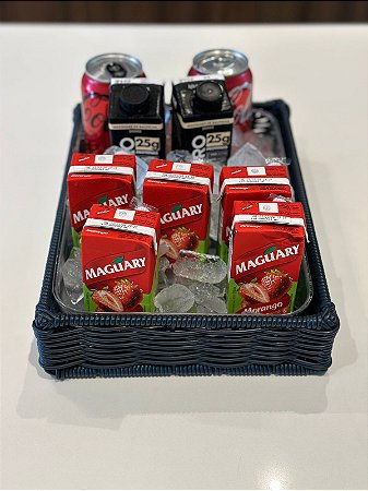 APOIO PARA BEBIDAS TRANCOSO M - VIME AZUL MARINHO