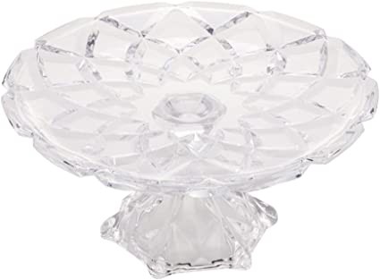 BOLEIRA / PRATO BOLO DE CRISTAL DE CHUMBO DELI DIAMOND