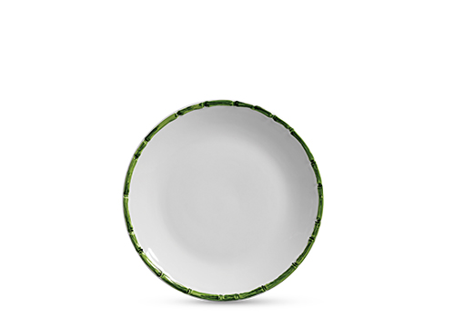 CONJ. 6 PRATOS RASO BAMBU VERDE
