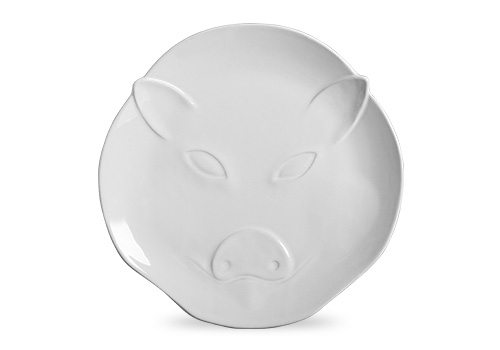 PRATO BRANCO PIG / FEIJOADA