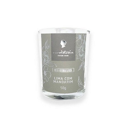 MINI VELAS AROMÁTICAS - CANELA COM PATCHOULI E LIMA COM MANDARIM (M. VICTÓRIA)