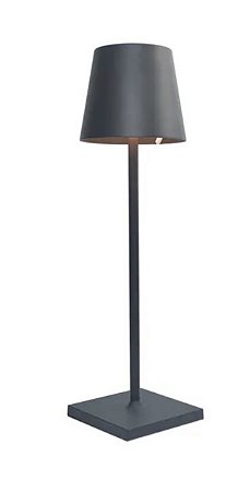 ABAJUR PRETO DE MESA