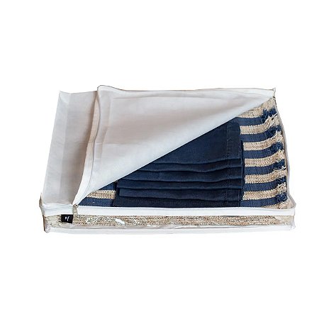ORGANIZADOR / PORTA JOGO AMERICANO E GUARDANAPO - BRANCO