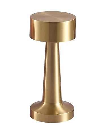 ABAJUR DE MESA LED DESK LAMP DOURADO
