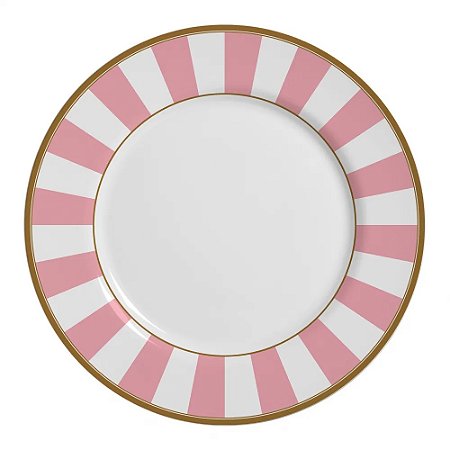 PRATO RASO STRIPE ROSA - UNIDADE