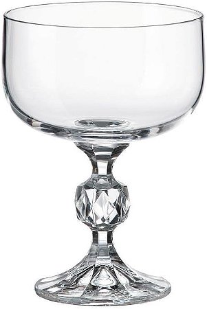 TAÇA SOBREMESA CLAUDIA EM CRISTAL (UNIDADE)